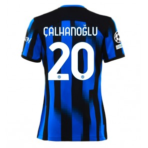 Inter Milan Hakan Calhanoglu #20 Hemmatröja Dam 2023-24 Kortärmad